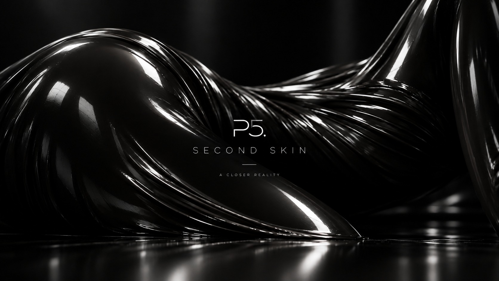 Abstract glossy black visual 1